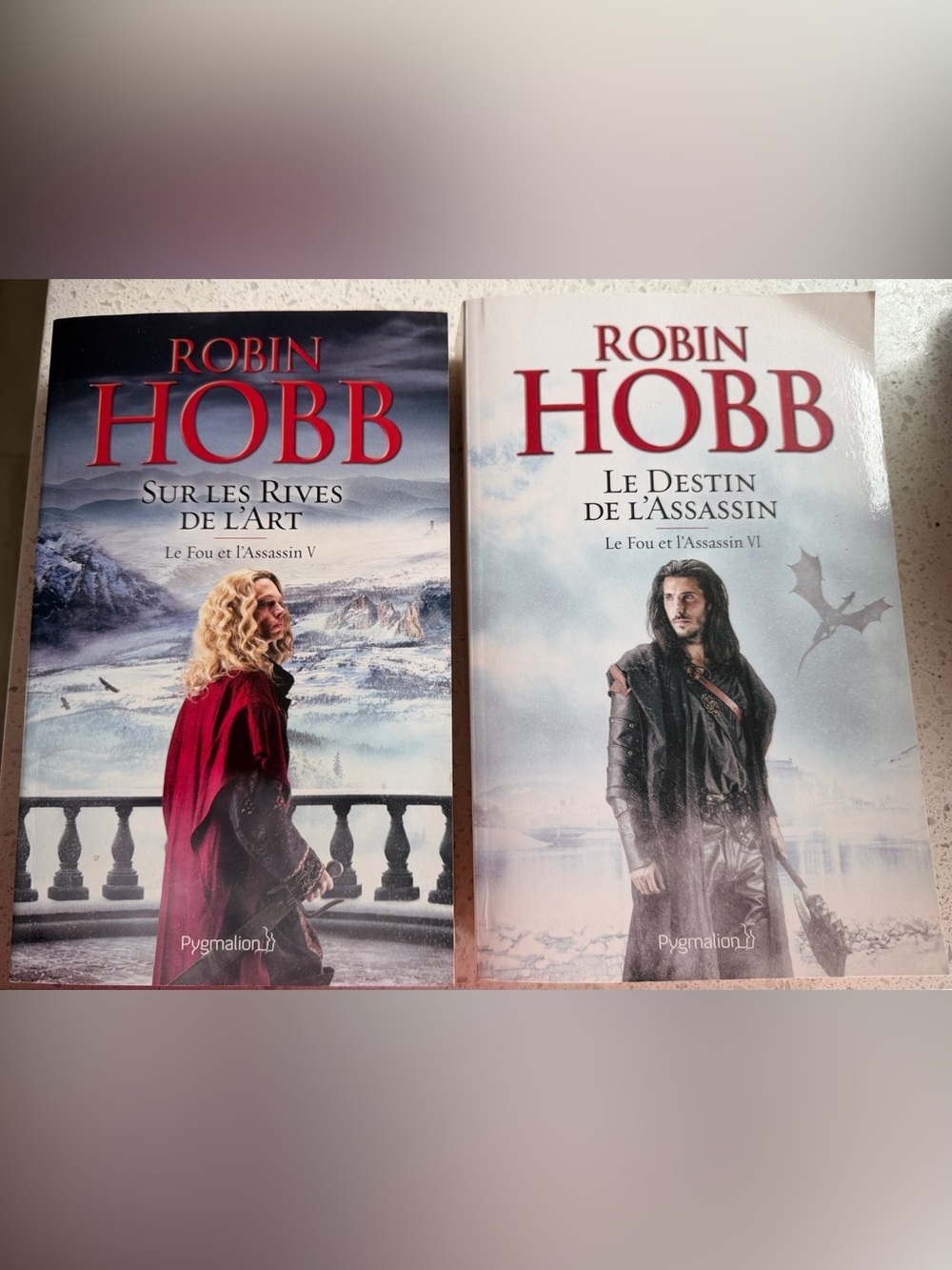 Robin Hobb Le Fou et l’Assassin Tomes 5 & 6 Pygmalion French Edition Excellent